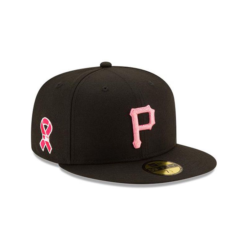 MLB Pittsburgh Pirates Mother's Day 59Fifty Fitted (ZEO8653) - Black New Era Caps